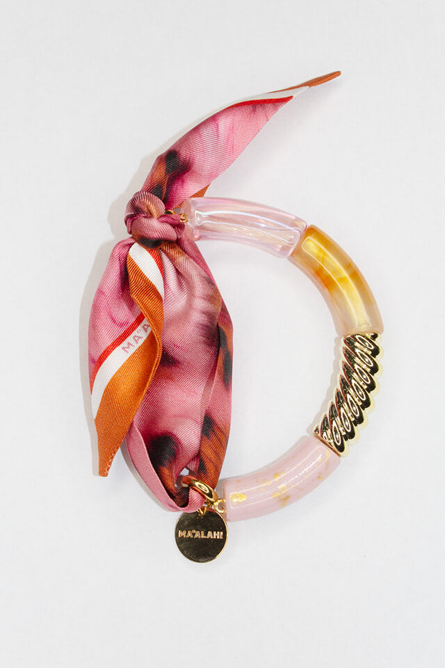Seidenarmband-leo-pink