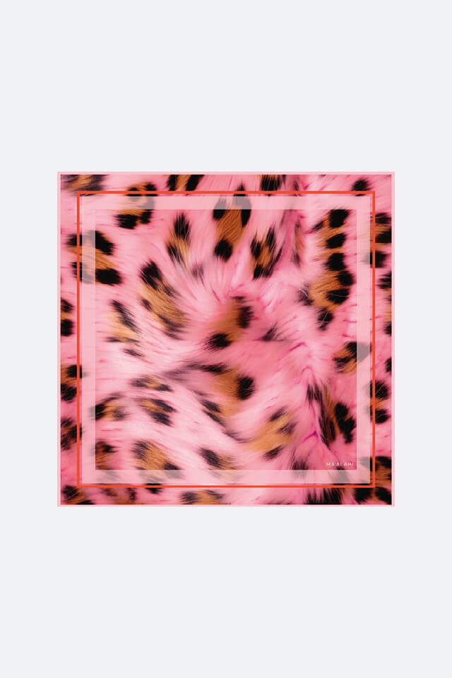 Bandana 55 Leo-Pink