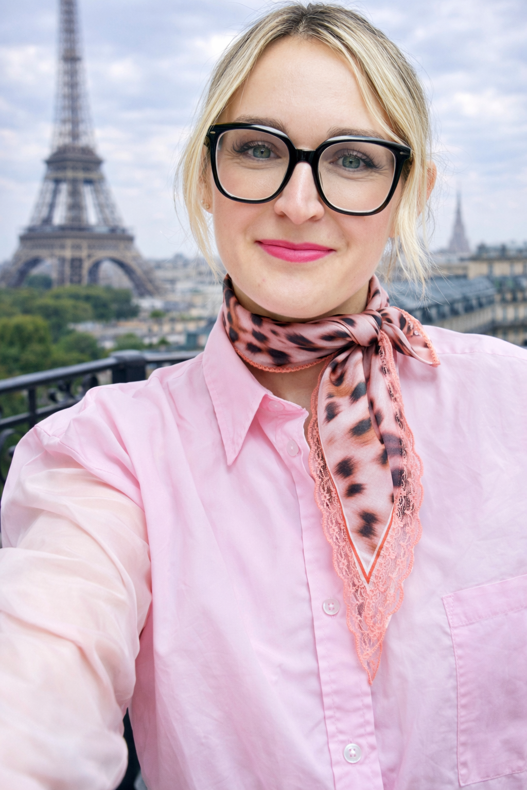 Twilly Lace Leo-Pink