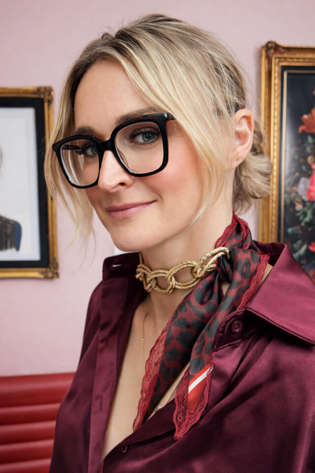 ChainMuse Lace Leo-Bordeaux