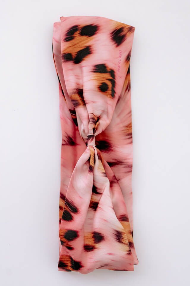 Serre-tête avec fil Leo-Rose