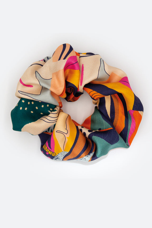 Scrunchie-Seide-Mana