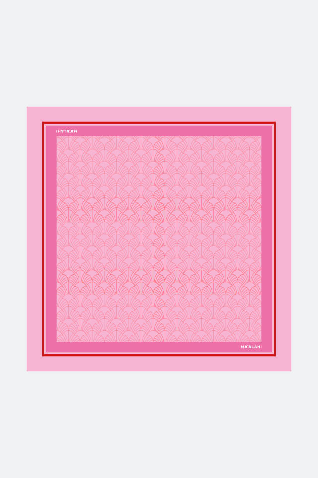 Silk scarf Lā