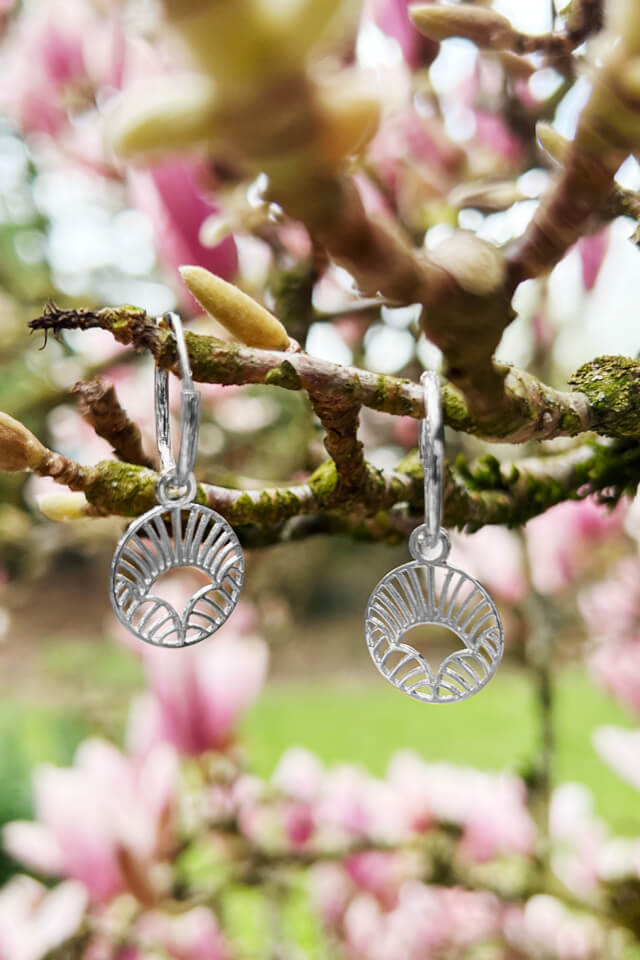 lā Creolen-silber-baum