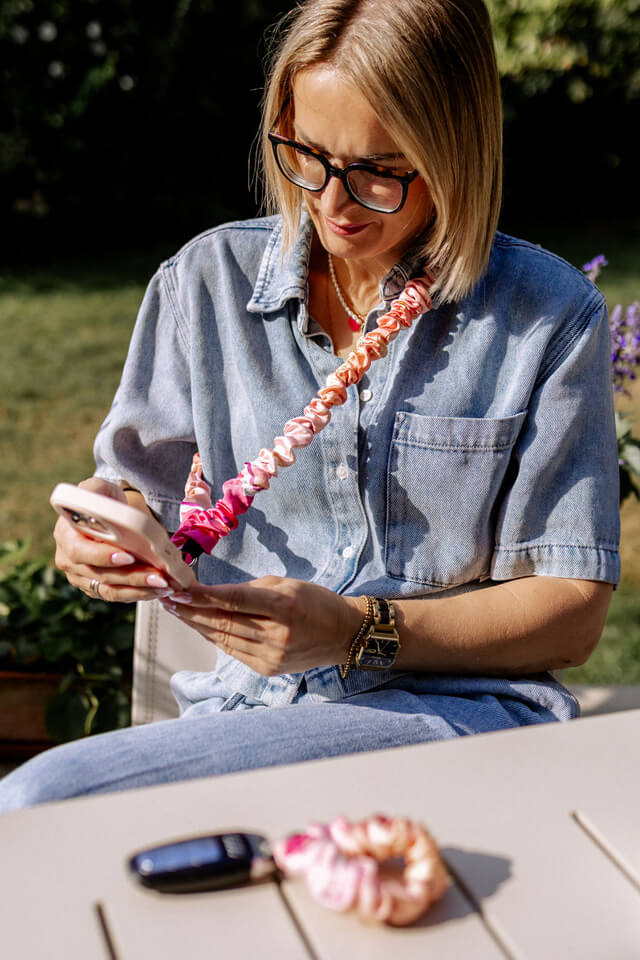 Key Strap Vibes-Rose