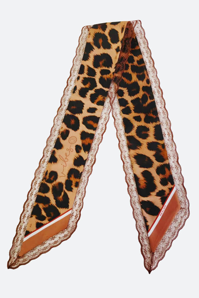 Twilly Lace Leo-Cognac